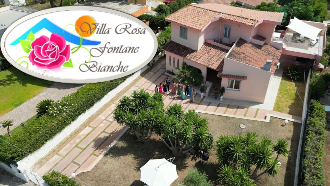 Pool Seaside Relais - Ville Ninfea, Marea, Rosa E Cassiopea Fontane Bianche Exterior foto