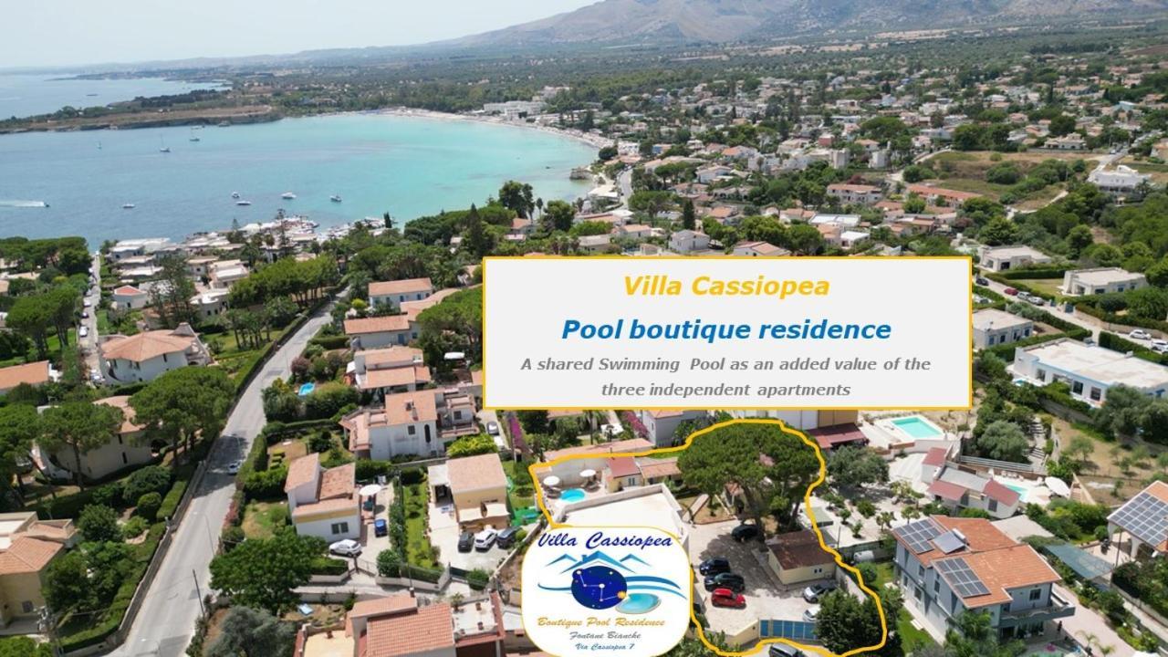 Pool Seaside Relais - Ville Ninfea, Marea, Rosa E Cassiopea Fontane Bianche Exterior foto