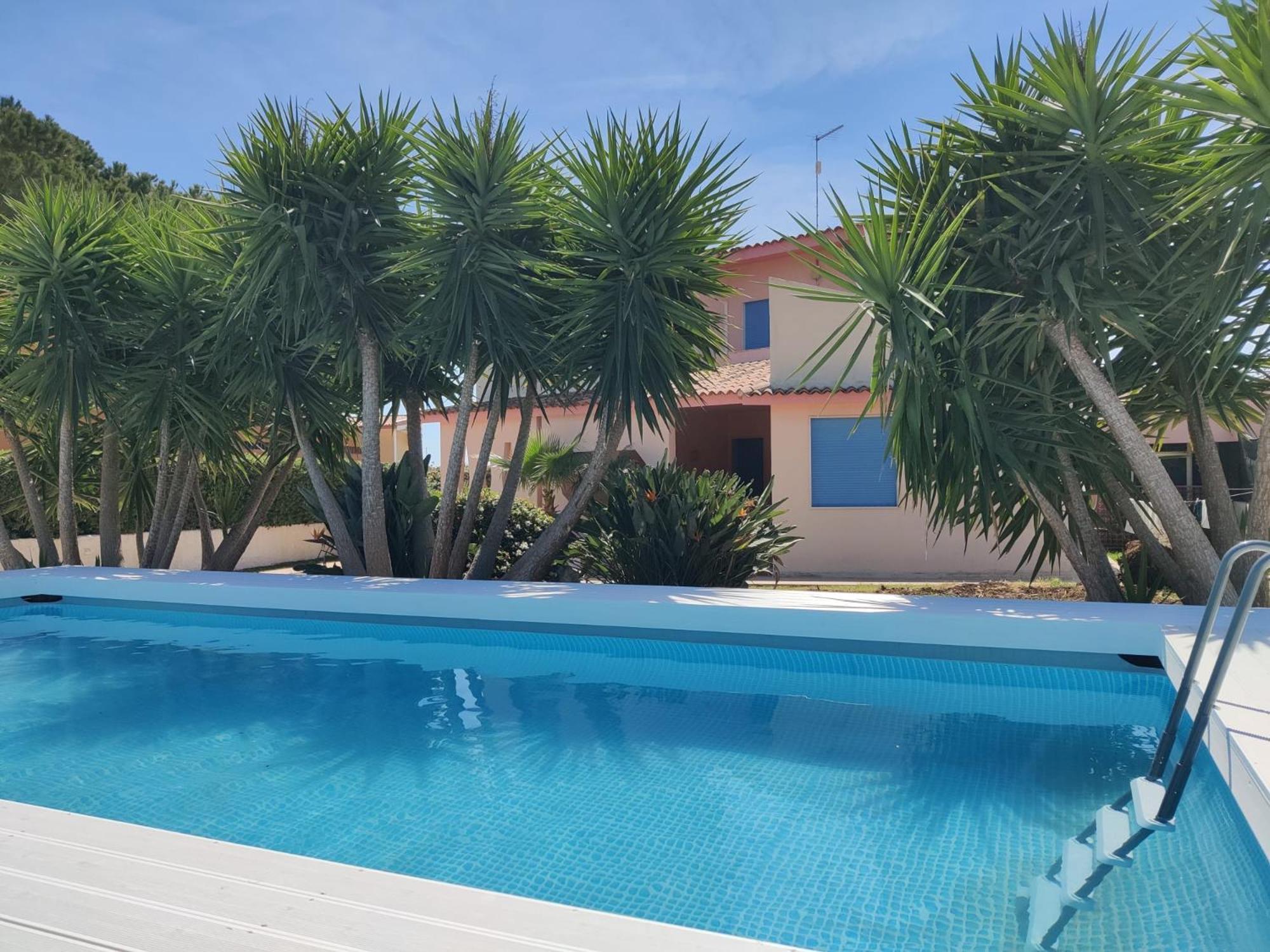 Pool Seaside Relais - Ville Ninfea, Marea, Rosa E Cassiopea Fontane Bianche Exterior foto